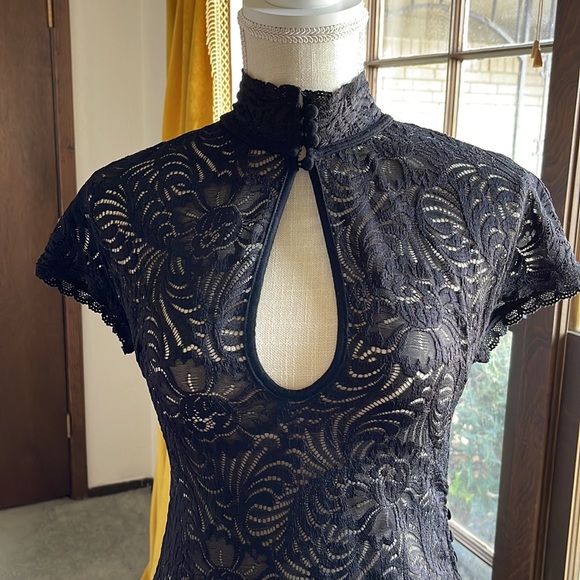 Nasty Gal Cheongsam/Qipao Style Dress Small - Picture 3 of 5